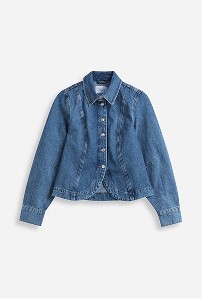 naisten denimtakki.